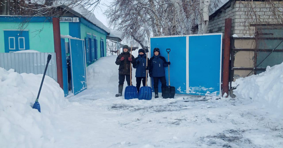 Абай облысында оқушылар 85 жастағы әженің өмірін сақтап қалды