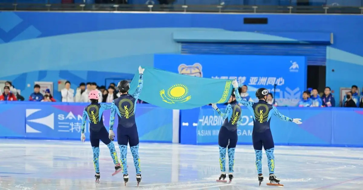 Қазақстан құрамасы қысқы Азия ойындарында күміс жүлдеге ие болды