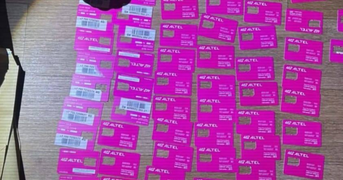 Шығыс Қазақстан облысында алаяқтан 500 sim-карта тәркіленді