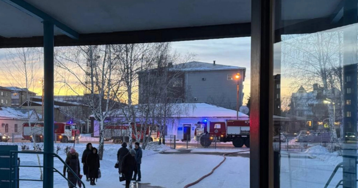 Петропавлдағы мектепте өрт болды