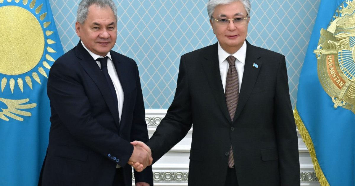 Президент Ресейдің Қауіпсіздік Кеңесінің хатшысы Сергей Шойгуды қабылдады