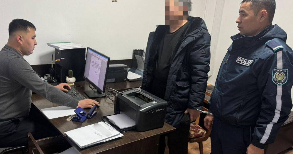 Түркістан облысында халықаралық іздеуде жүрген ер адамды ұсталды