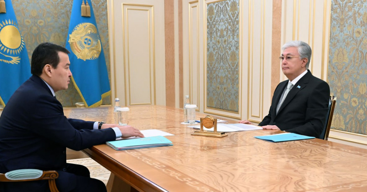 Әлихан Смайылов Президентке есеп берді