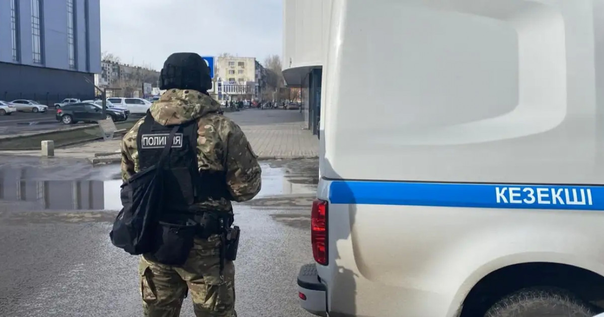 Екібастұзда сауда орталығына жарылғыш зат қойылғаны туралы хабарлама түскен