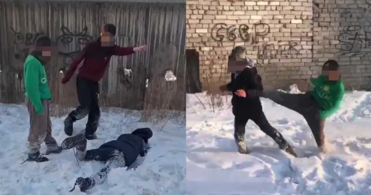 Семейде оқушыны жабылып ұрған жасөспірімдердің ата-анасы жазаланды