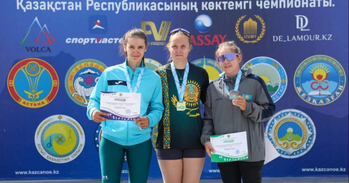 Ескек есуші Мария Бровкова ел чемпионатында 2 алтын медаль алды