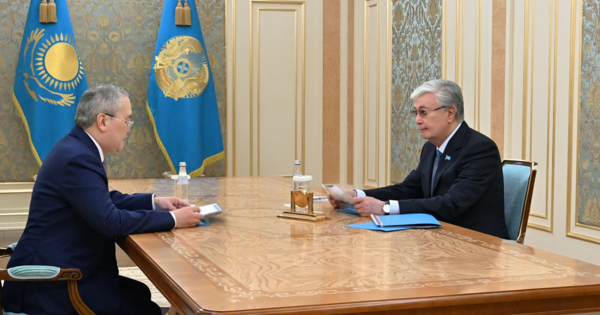 Президент Қаржылық мониторинг агенттігінің төрағасы Жанат Элимановты қабылдады