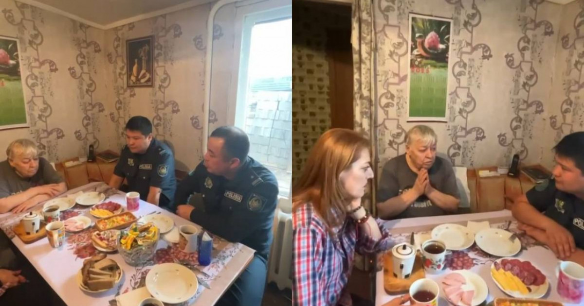 Астаналық полицей Ресей азаматына 59 жылдан кейін анасын табуға көмектесті