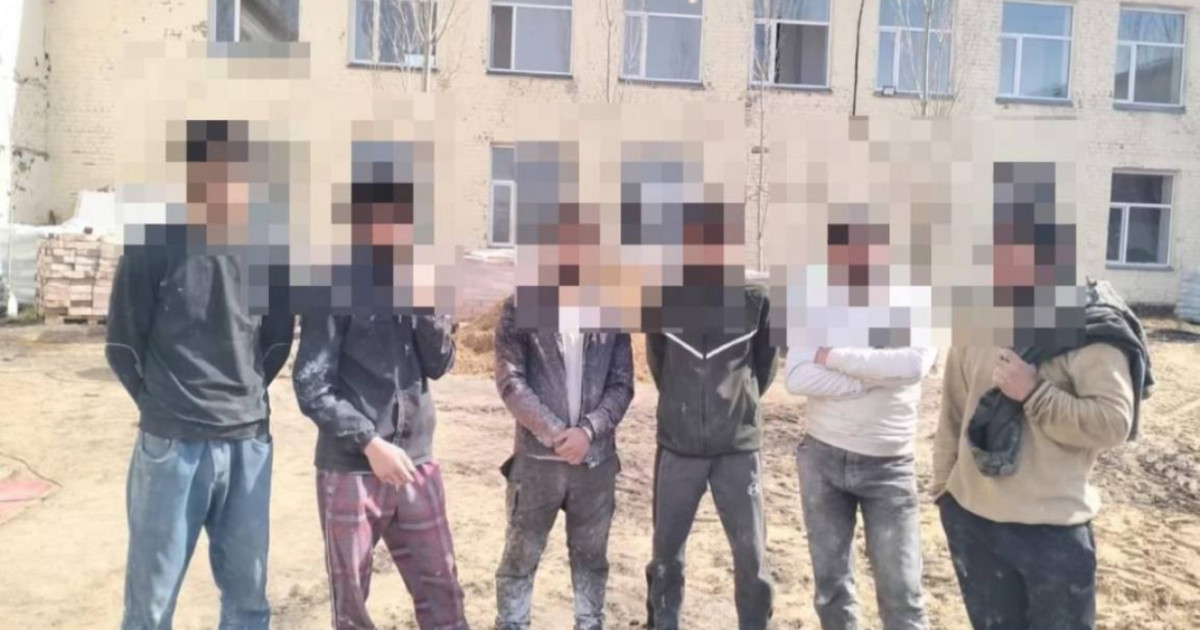 Павлодар облысында құрылыста заңсыз жұмыс істеген шетелдіктер ұсталды