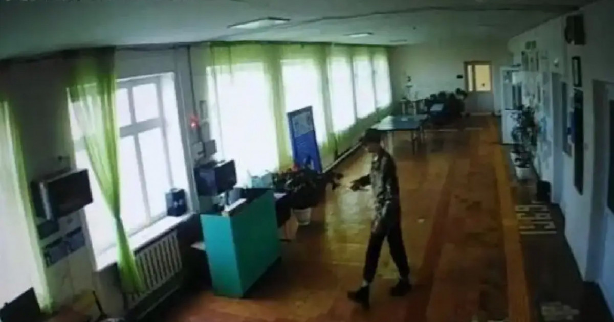 Ақмола облысында мектепке қолына пышақ ұстаған белгісіз адам кіріп кеткен