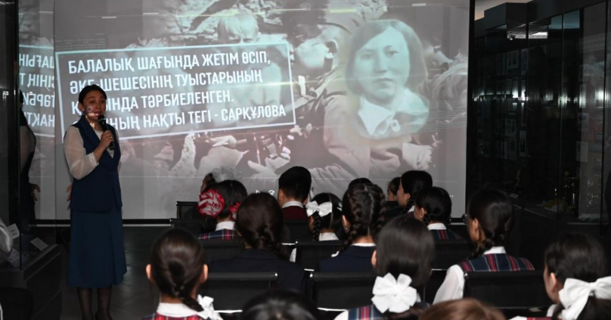 Ұлы Жеңістің 80 жылдығы: Мұражайда Әлия Молдағұлова туралы деректі фильм көрсетілді