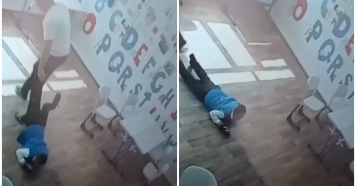 Сарыағашта түзету орталығының қызметкері Даун синдромы бар балаға күш көрсеткен