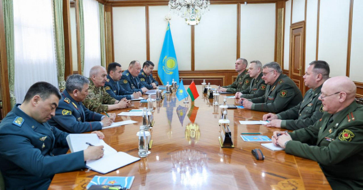 Қазақстан мен Беларусь екіжақты әскери ынтымақтастықты арттырмақ