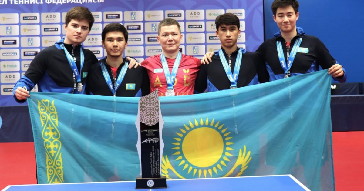 Үстел теннисі: Жасөспірімдер құрамасы Азия чемпионатына барады