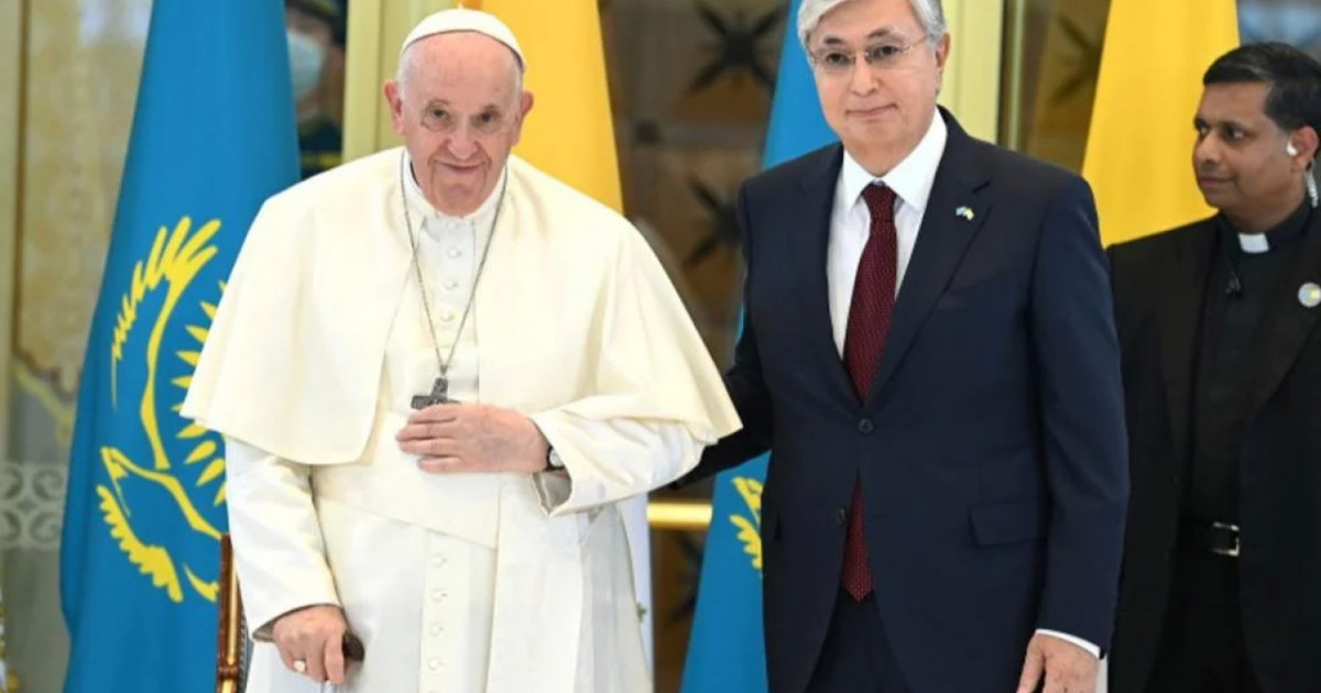 Тоқаев Рим Папасы Францисктің қайтыс болуына байланысты көңіл айтты