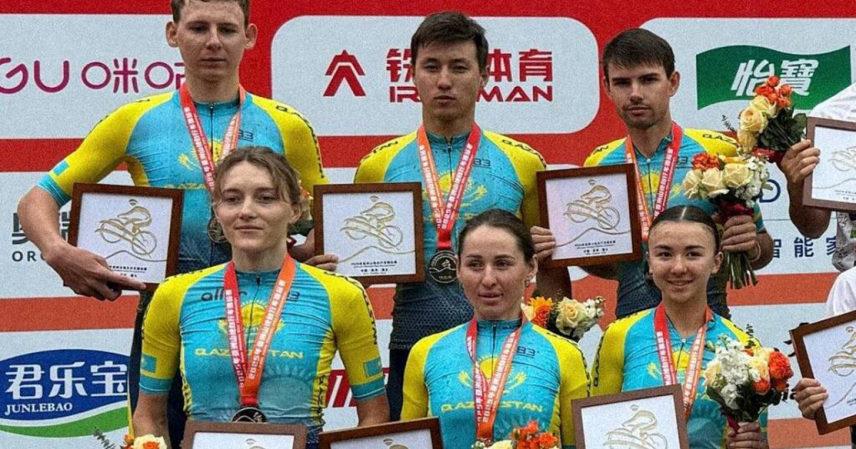 Қазақстан маутинбайктан Азия чемпионатында күміс жүлде жеңіп алды