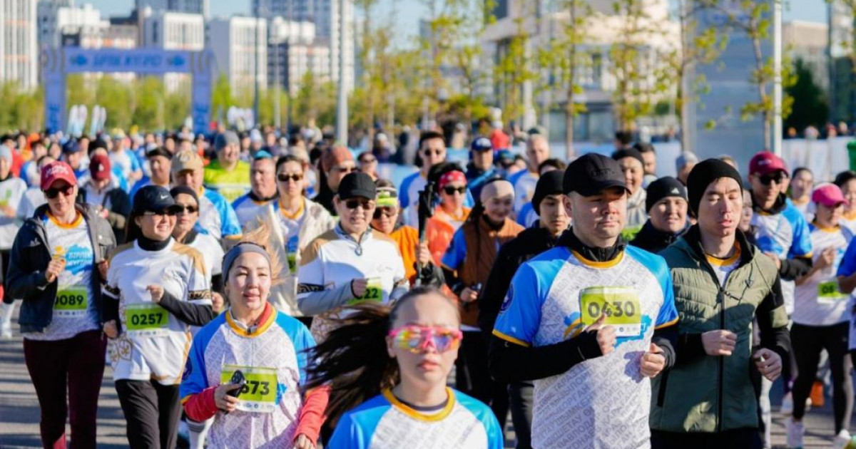 Бірлік күніне арналған жарысқа 3 мыңға жуық астаналық қатысты