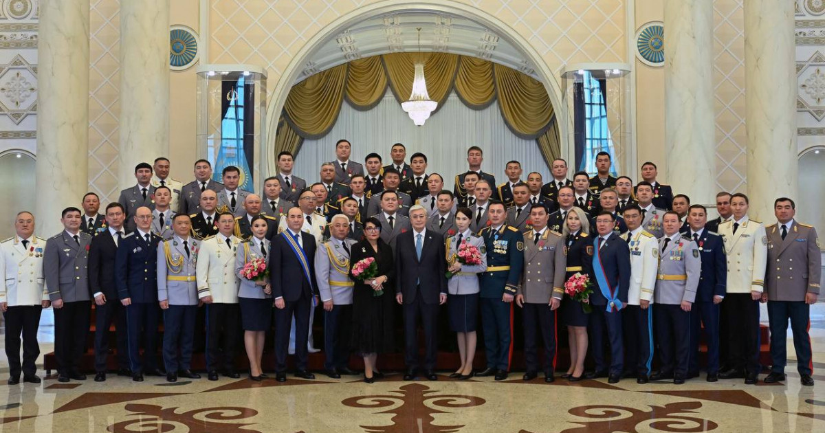 Қасым-Жомарт Тоқаев бір топ азаматты наградтады