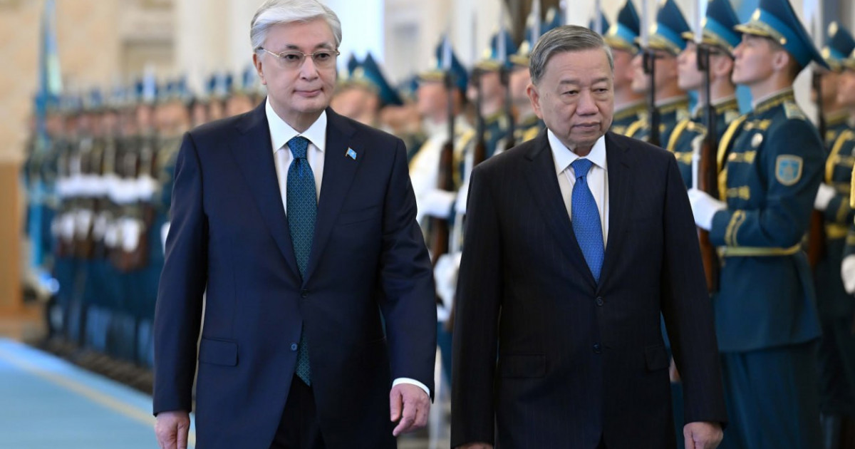 Қазақстанға Вьетнам Коммунистік партиясы Орталық комитетінің Бас хатшысы келді