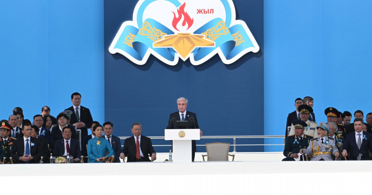 Президент: Ұлы Жеңіс – халқымыздың жауынгерлік рухының символы