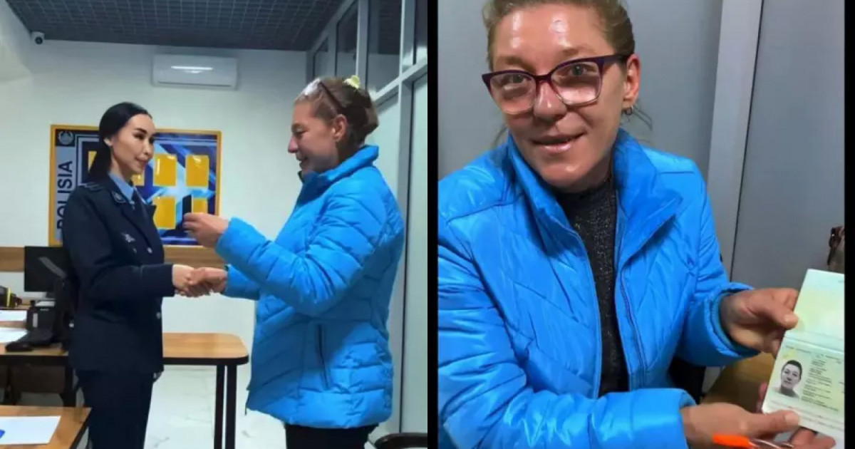 Ақтөбеде 28 жыл құжатсыз жүрген әйел алғашқы төлқұжатын алды