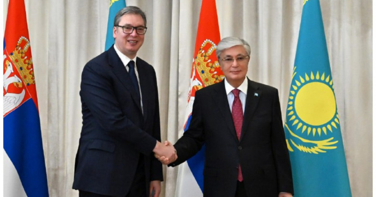 Мемлекет басшысы Сербия Президенті Александр Вучичпен келіссөз жүргізді