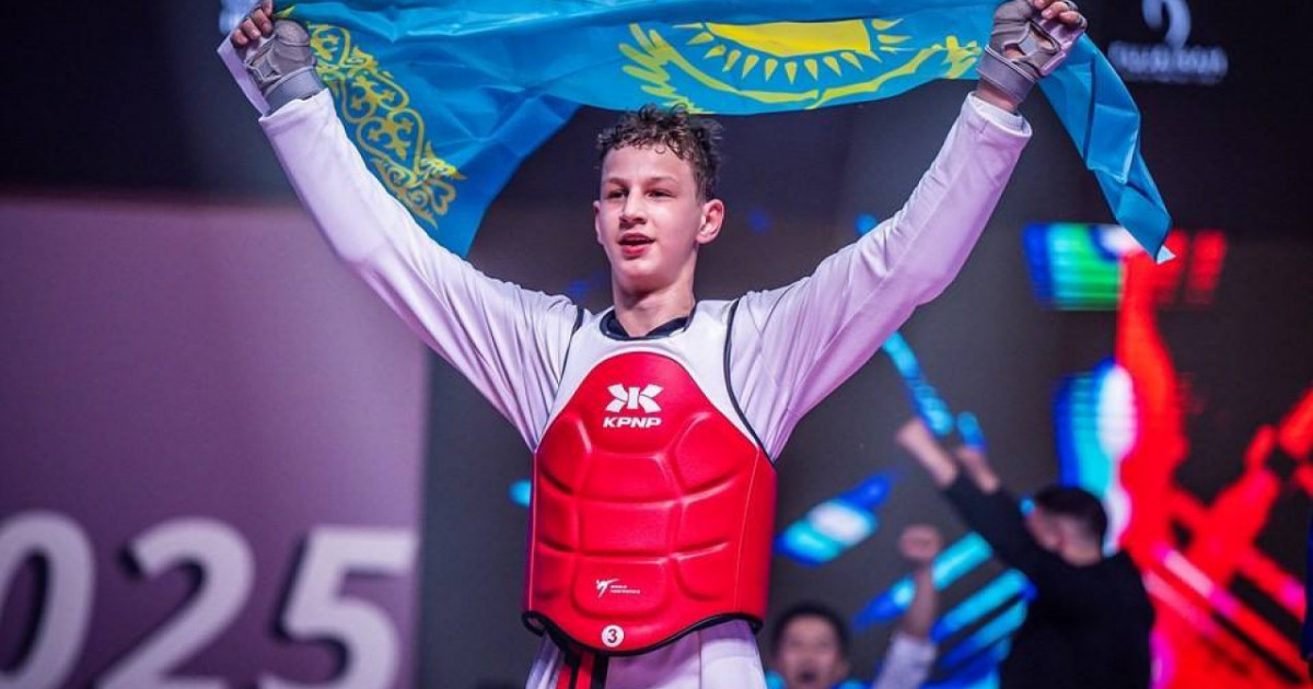 Қазақстандық таэквондошы әлем чемпионатында алтын жүлде алды