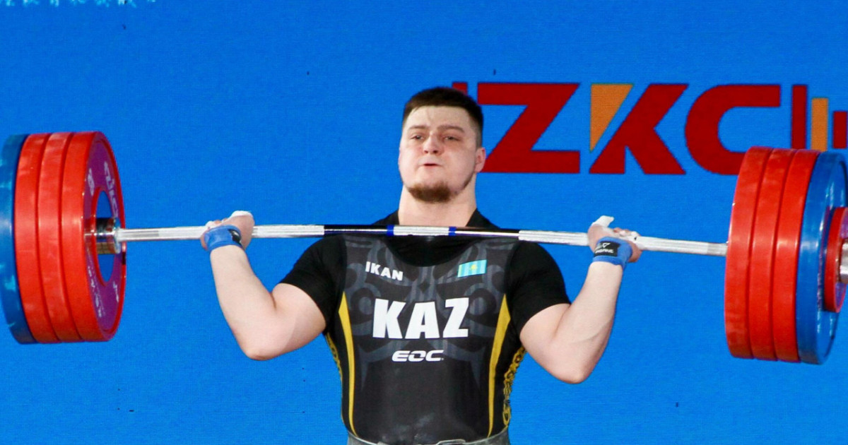 Зілтемірші Артём Антропов Азия чемпионатының күміс жүлдегері атанды