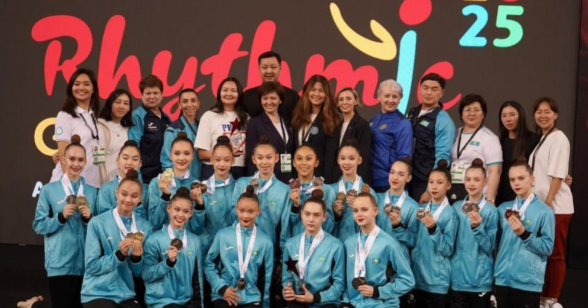 Елордалық гимнасшылар Азия чемпионатында 11 медаль жеңіп алды