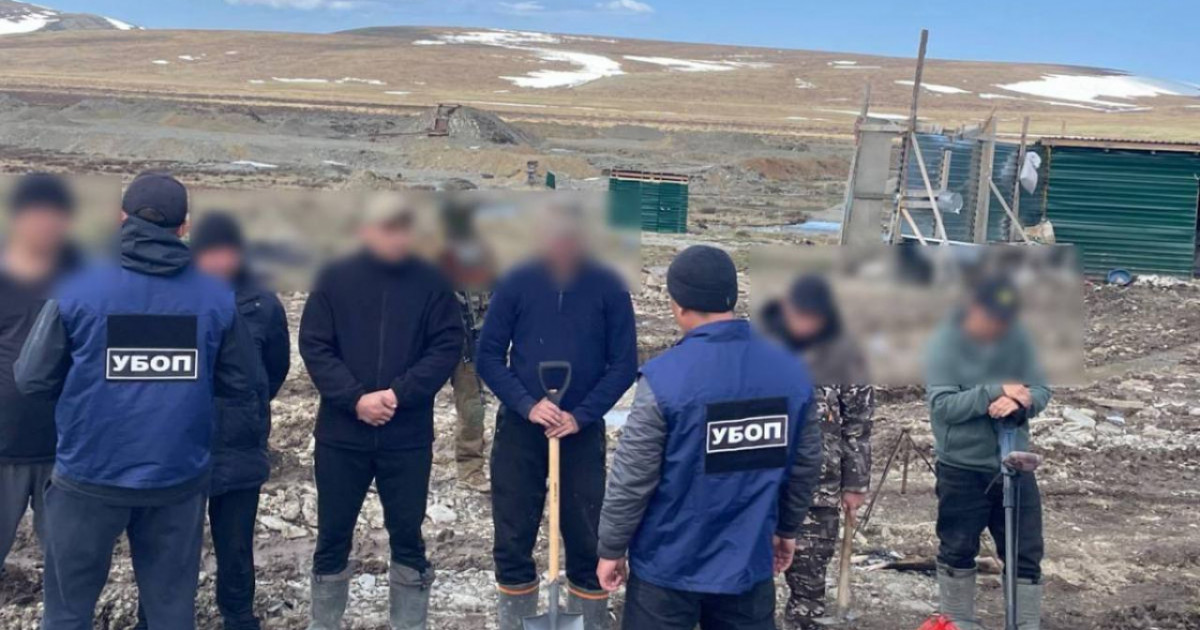 Шығыс Қазақстанда заңсыз алтын қазғандар ұсталды