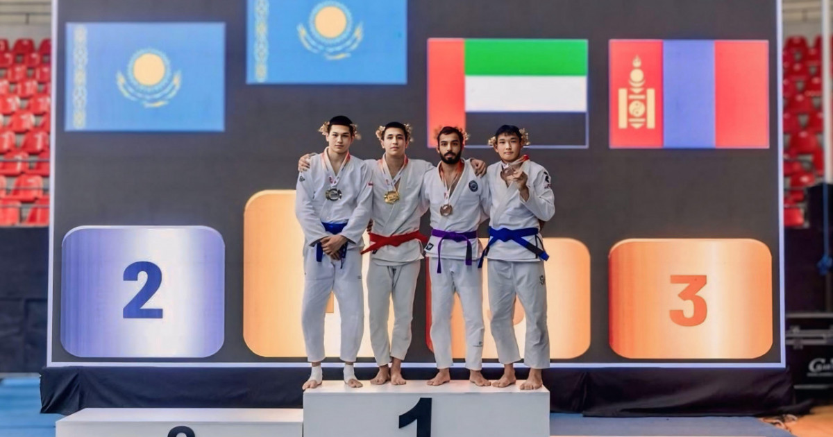 Қазақстан құрамасы джиу-джитсудан Азия чемпионатында бірінші орын иеленді