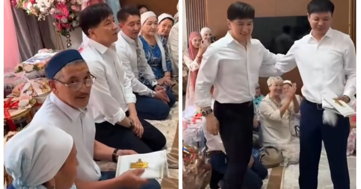 «Қатын мен қазанның қымбаты дұрыс»: Сәкен Майғазиев келінінің қалың малына 5 млн теңге берді