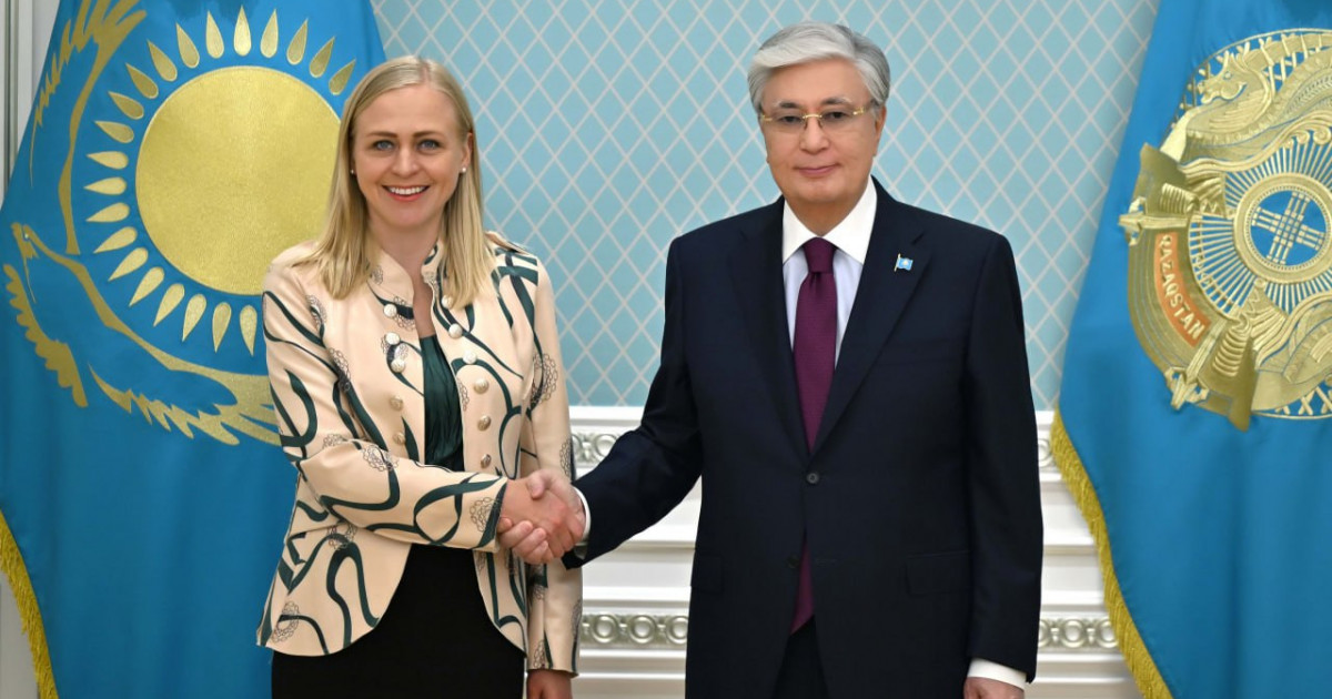 Мемлекет басшысы ЕҚЫҰ-ның іс басындағы төрағасы Элина Валтоненді қабылдады