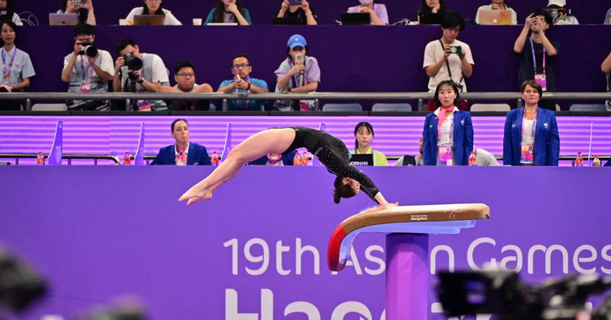 Гимнаст Дарья Ясинская Азия чемпионатының екі бірдей финалына жолдама алды