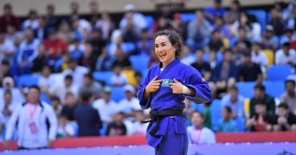 Дзюдошы Әбиба Әбужақынова Әлем чемпионатының 1/8 финалына шықты