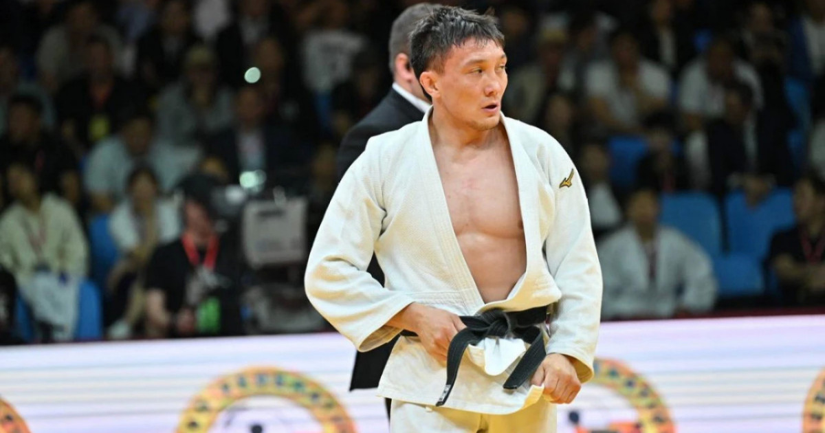 Есет Қуанов дзюдодан әлем чемпионатында Олимпиада чемпионына есе жіберді