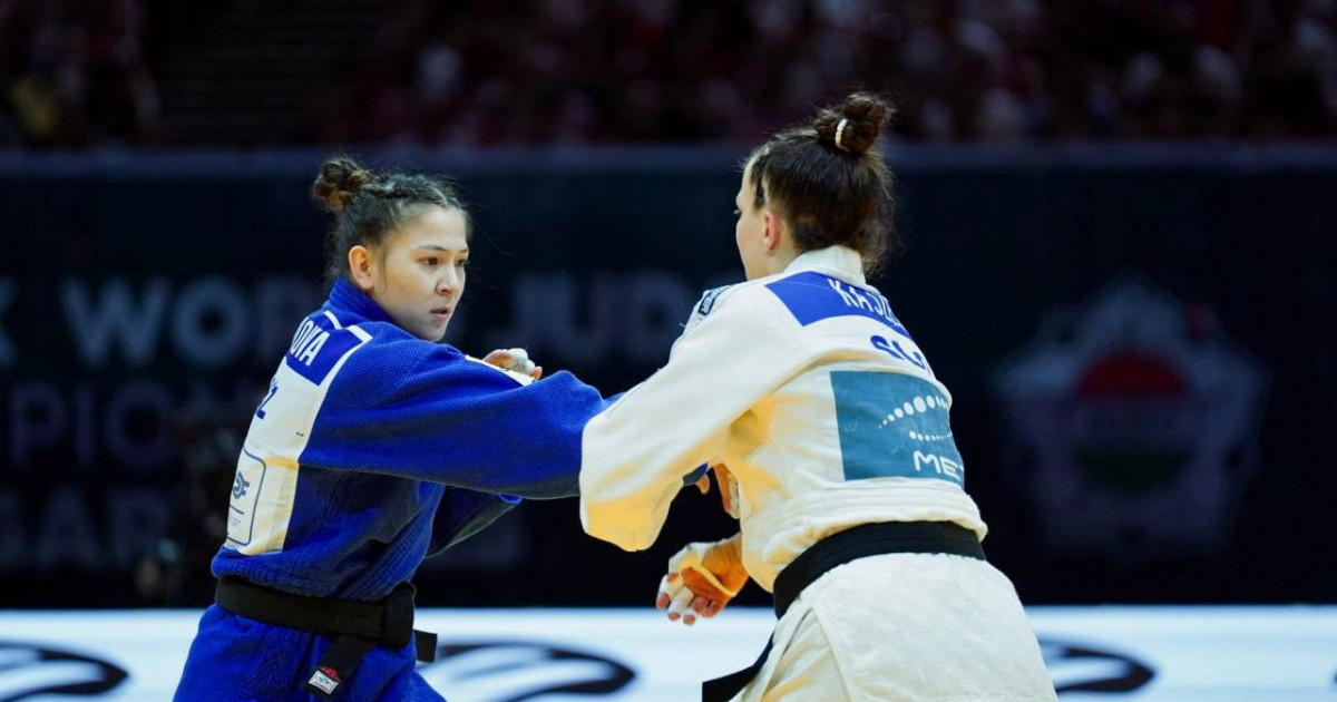 Дзюдошы Эсмигүл Куюлова әлем чемпионатының бірінші кездесуінде жеңіліп қалды