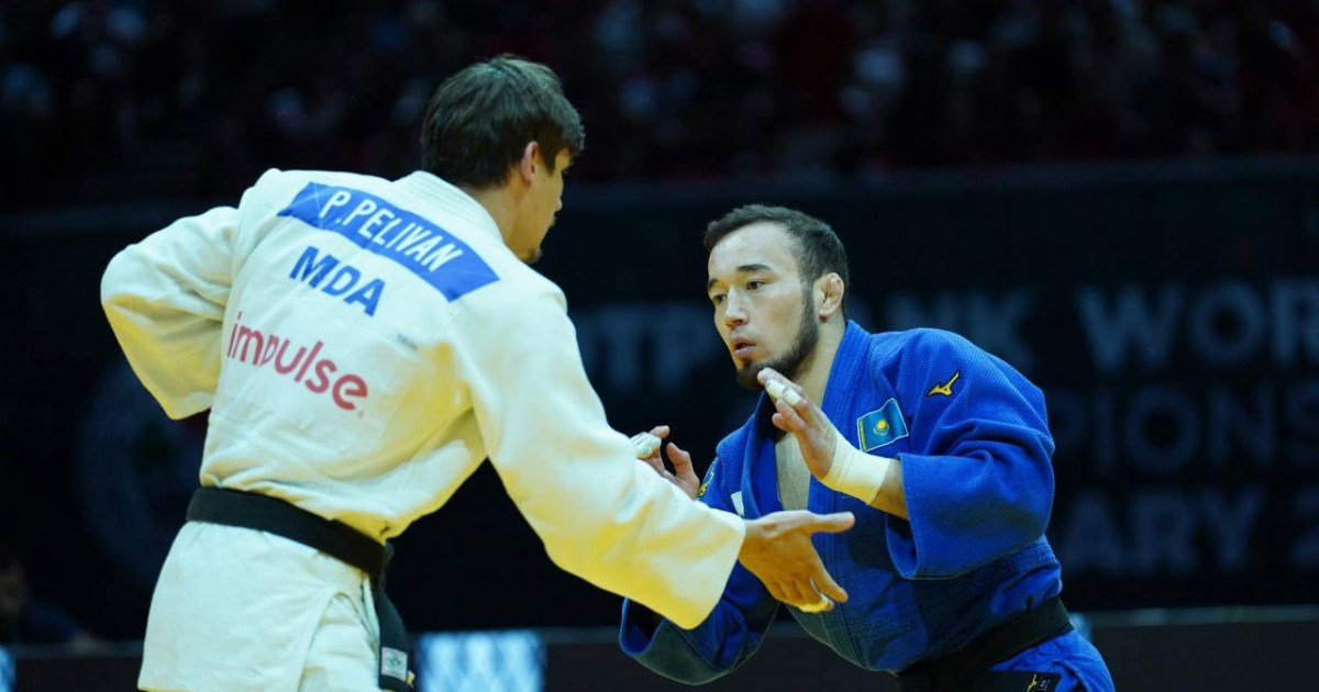 Дзюдошы Абылайхан Жұбаназар әлем чемпионатын жеңіспен бастады
