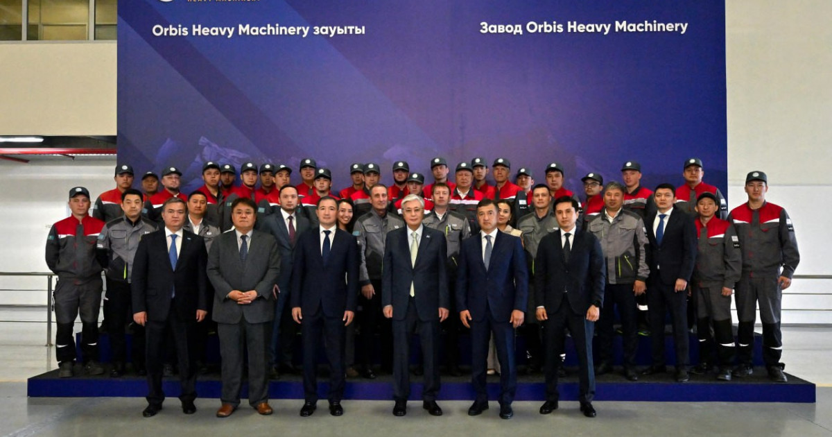 Президент Orbis Heavy Machinery арнайы және коммерциялық техника зауытына барды