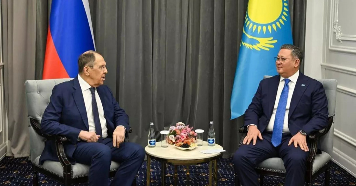Мұрат Нұртілеу Ресей сыртқы істер министрімен кездесті
