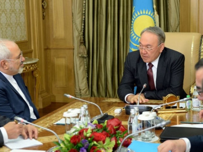 Елбасы Иранның сыртқы істер министрін қабылдады