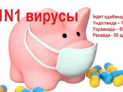 H1N1 вирусы әлем елдерінің көбін үрейлендіріп отыр