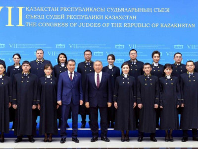 Елбасы Қазақстан судьяларының VII съезіне қатысты