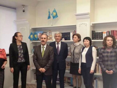 Анкарада ашылған қазақ əдебиеті орталығы