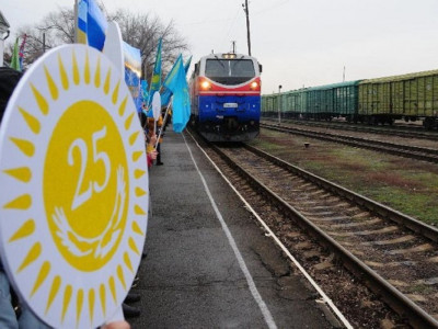«Тәуелсіз Қазақстан» пойызы сапарын аяқтады