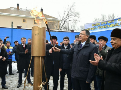 Сайрамда 1 мың отбасы көгілдір отынға қол жеткізді
