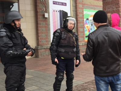 Тараз қаласында терроризмге қарсы оқулар өтті