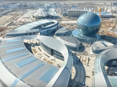 ЭКСПО-дағы Қазақстан павильоны екі бөліктен тұрады
