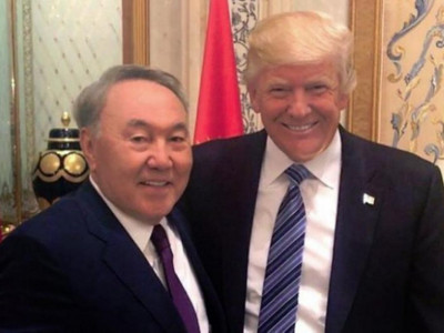 Елбасы Дональд Трамппен әңгімелесті