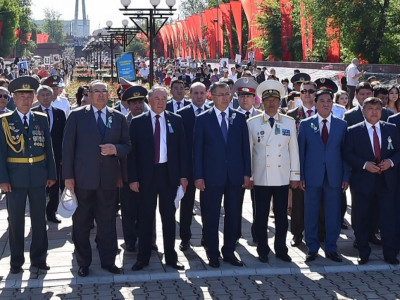 «Қаһарман Ұлт» шеруіне 1500 азамат қатысты